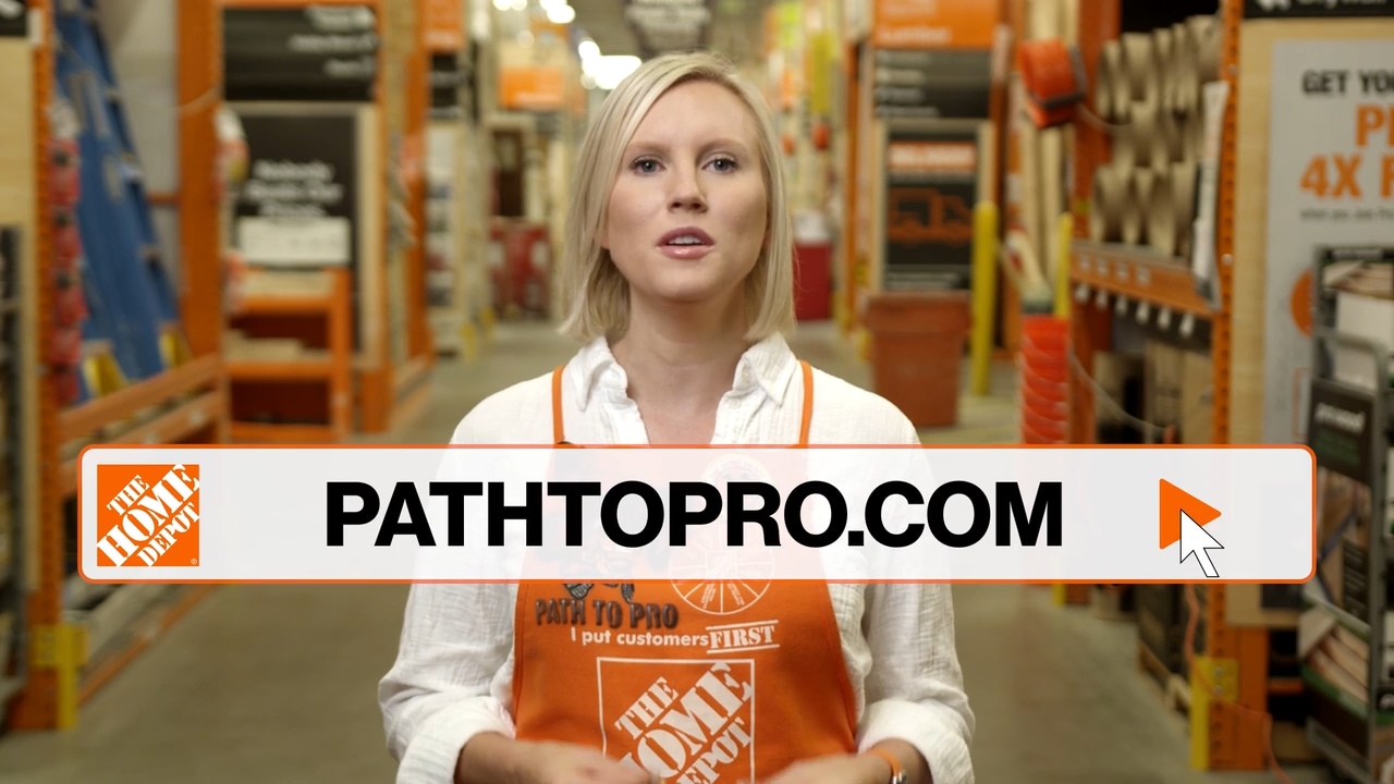 A Home Depot employee talking about the Path to Pro program