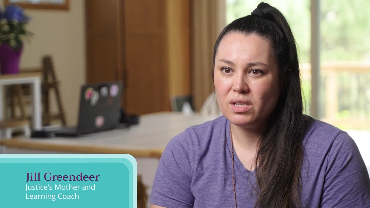 A learning coach talking about her daughter's experience at Connections Academy
