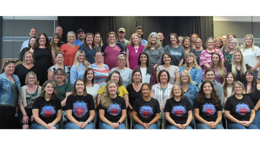 Group shot of OKCA staff
