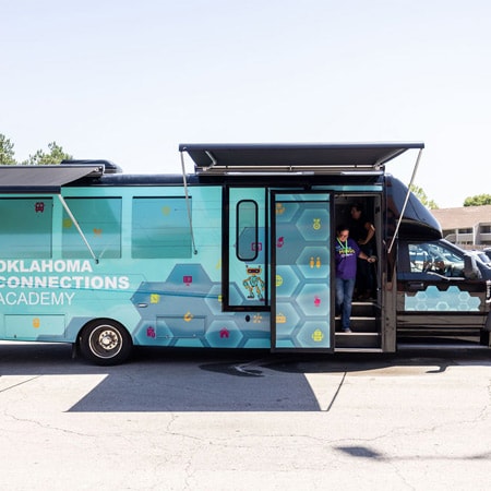 The Exploration Station STEM Lab Bus